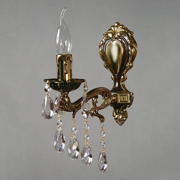 Бра AMBIENTE Leon 2128/1 PB Tear Drop